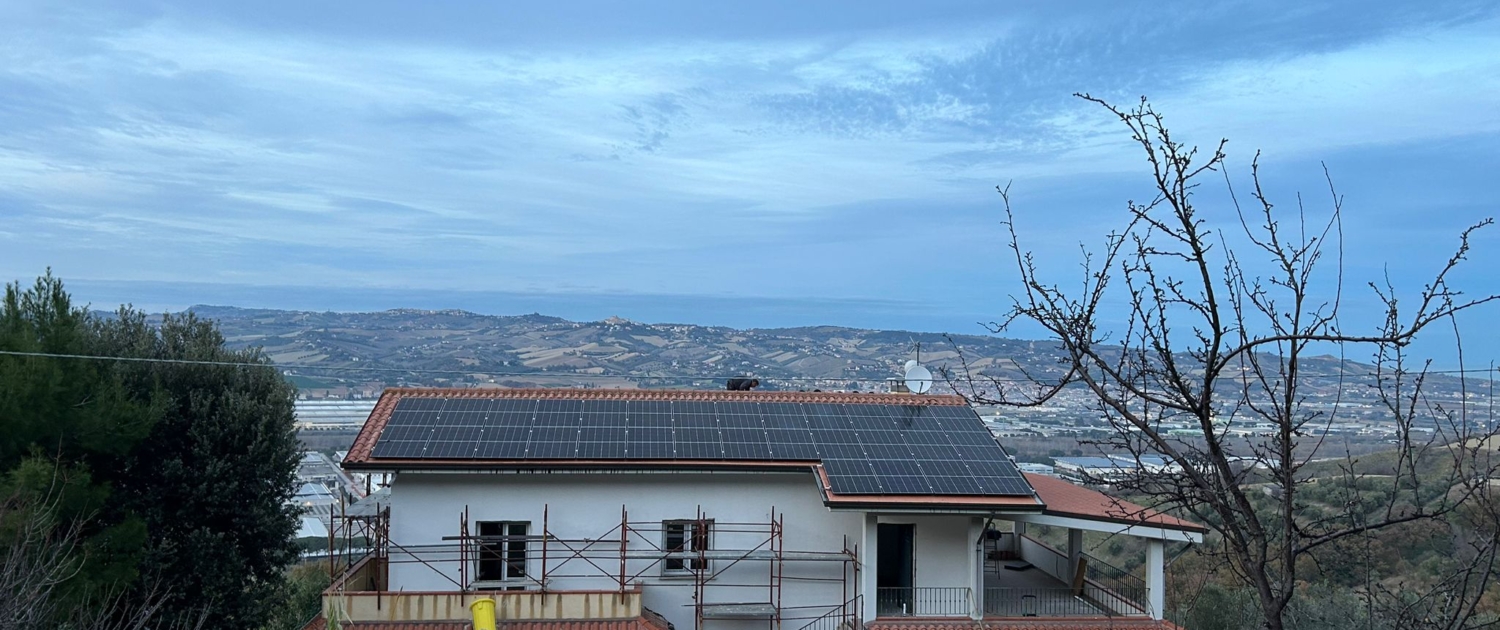 impianto fotovoltaico a Teramo